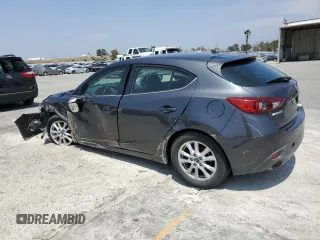 2015 Mazda 3 i Touring with VIN 3MZBM1L79FM165513, listed as a Copart auction lot 55436135 with 127,365 mi miles and Salvage Title. Bid and sale history available at DreamBid. Image 2.