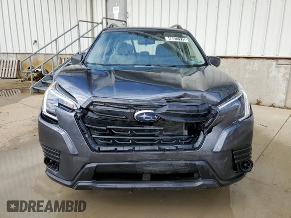 2023 Subaru Forester with VIN JF2SKACC3PH498299, listed as a Copart auction lot 48077175 with 25,625 mi miles and Clean title. Bid and sale history available at DreamBid. Image 5.