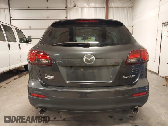 2014 Mazda CX-9 Touring with VIN JM3TB2CA3E0443636, listed as a IAAI auction lot 41324999 with 105,198 mi miles. Bid and sale history available at carsss.com. Image 17.