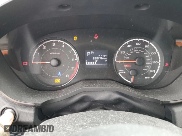 2019 Subaru Impreza Premium with VIN 4S3GKAC64K3621340, listed as a Copart auction lot 57112265 with 88,876 mi miles and Salvage title. Bid and sale history available at DreamBid. Image 9.