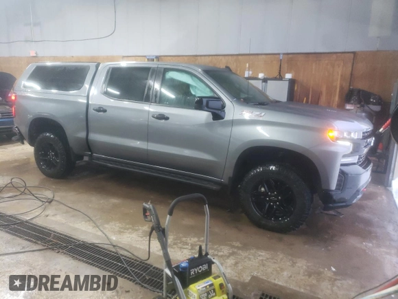 2022 Chevrolet Silverado 1500 LT Trail Boss with VIN 1GCPYFEL1NZ216763, listed as a Copart auction lot 83351734 with 63,163 mi miles and Clean Title. Bid and sale history available at DreamBid. Image 4.