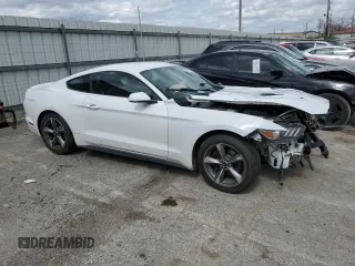 2016 Ford Mustang V6 with VIN 1FA6P8AM7G5241479, listed as a Copart auction lot 50695455 with 117,745 mi miles and Salvage title. Bid and sale history available at DreamBid. Image 4.