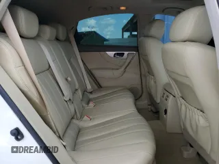 2014 Infiniti QX70 with VIN JN8CS1MU5EM450385, listed as a Copart auction lot 60201735 with 196,097 mi miles and Salvage title. Bid and sale history available at DreamBid. Image 11.