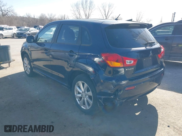 2012 Mitsubishi Outlander Sport SE with VIN JA4AR4AU2CZ004533, listed as a IAAI auction lot 41822155 with 227,478 mi miles. Bid and sale history available at carsss.com. Image 3.