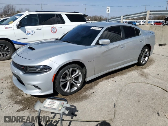 2020 Dodge Charger R/T with VIN 2C3CDXCT5LH159892, listed as a Copart auction lot 48856025 with 114,339 mi miles and Clean Title. Bid and sale history available at carsss.com. Image 1.