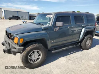 2007 Hummer H3 SUV z VIN 5GTDN13E078132809, wystawiony jako Copart lot #56250915 z przebiegiem 182 263 mil mil oraz Szkoda całkowita • Salvage title. Historia ofert i sprzedaży dostępna na DreamBid. Obrazek 1.