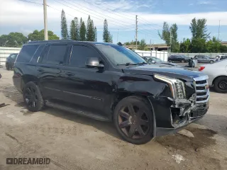 2016 Cadillac Escalade Luxury Collection with VIN 1GYS4BKJ6GR159233, listed as a Copart auction lot 71221884 with 100,846 mi miles and Salvage Title. Bid and sale history available at carsss.com. Image 4.