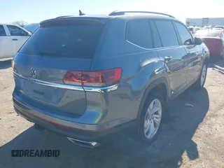 2023 Volkswagen Atlas SE with VIN 1V2JR2CA4PC538749, listed as a IAAI auction lot 41206267 with 23,197 mi miles and . Bid and sale history available at DreamBid. Image 4.