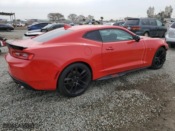 2017 Chevrolet Camaro 1LT with VIN 1G1FA1RS1H0194530, listed as a Copart auction lot 48076085 with 110,006 mi miles and Salvage Title. Bid and sale history available at carsss.com. Image 3.