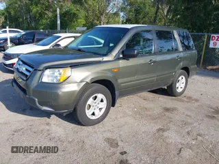 2006 Honda Pilot LX with VIN 5FNYF28156B040336, listed as a IAAI auction lot 42223190 with 158,686 mi miles and . Bid and sale history available at DreamBid. Image 2.