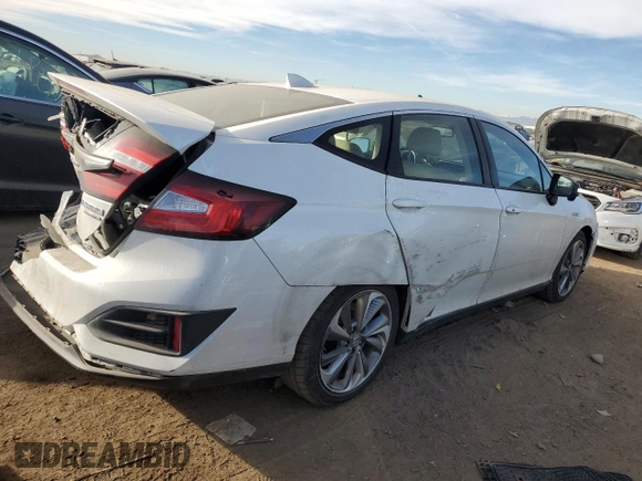 2018 Honda Clarity Touring with VIN JHMZC5F33JC024207, listed as a Copart auction lot 81756314 with 173,443 mi miles and Salvage Title. Bid and sale history available at DreamBid. Image 3.