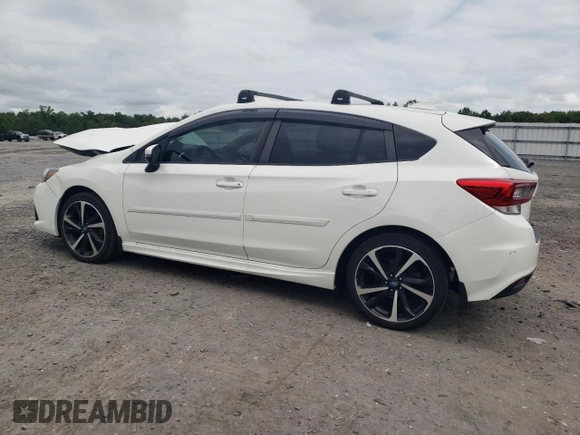 2021 Subaru Impreza Special Sports with VIN 4S3GTAJ66M1705044, listed as a Copart auction lot 69918724 with 38,461 mi miles and Salvage title. Bid and sale history available at DreamBid. Image 2.