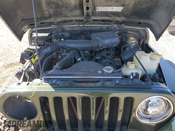 1997 Jeep Wrangler SE with VIN 1J4FY29P0VP521856, listed as a Copart auction lot 53396485 with 173,138 mi miles and Salvage Title. Bid and sale history available at carsss.com. Image 12.