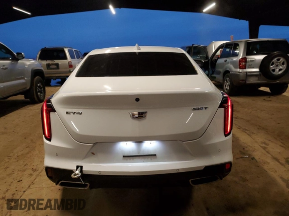 2020 Cadillac CT4 Premium Luxury with VIN 1G6DB5RL5L0150702, listed as a Copart auction lot 86130524 with 59,535 mi miles and Salvage Title. Bid and sale history available at carsss.com. Image 6.