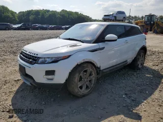 2014 Land Rover Range Rover Evoque Pure Plus with VIN SALVP1BG3EH858498, listed as a Copart auction lot 59570554 with 136,797 mi miles and Salvage title. Bid and sale history available at DreamBid. Image 1.