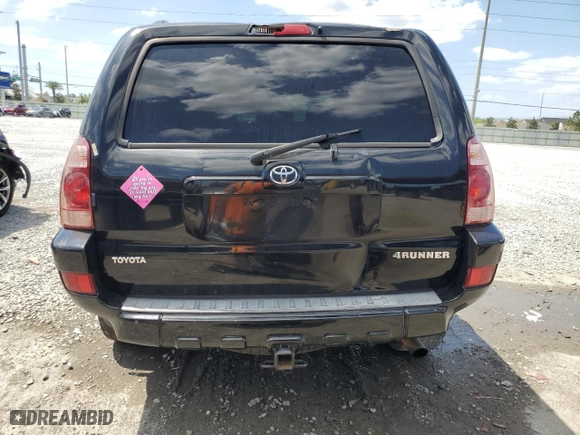 2004 Toyota 4Runner SR5 with VIN JTEZU14R948020289, listed as a Copart auction lot 50961015 with 216,943 mi miles and Salvage Title. Bid and sale history available at carsss.com. Image 6.