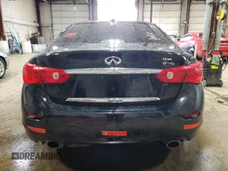 2015 Infiniti Q50 z VIN JN1BV7AR9FM396174, wystawiony jako Copart lot #50393685 z przebiegiem 110 824 mil mil oraz Szkoda całkowita • Salvage title. Historia ofert i sprzedaży dostępna na DreamBid. Obrazek 6.
