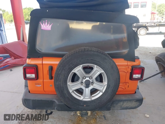 2018 Jeep Wrangler Unlimited Sport z VIN 1C4HJXDN4JW243775, wystawiony jako IAAI lot #41791821 z przebiegiem 62 120 mil mil oraz . Historia ofert i sprzedaży dostępna na DreamBid. Obrazek 17.
