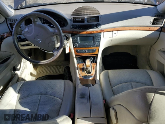 2003 Mercedes-Benz E-Class 5.0L with VIN WDBUF70J53A141452, listed as a Copart auction lot 75902244 with 0 mi miles and Salvage Title. Bid and sale history available at carsss.com. Image 8.