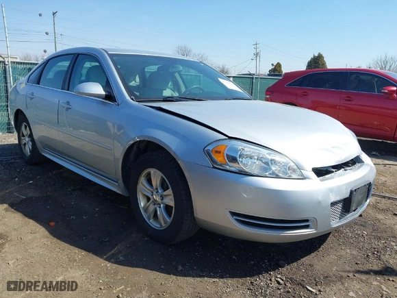 2015 Chevrolet Impala Limited LS with VIN 2G1WA5E32F1144078, listed as a IAAI auction lot 41750726 with 184,996 mi miles. Bid and sale history available at carsss.com. Image 1.