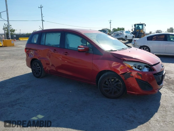2014 Mazda 5 Sport with VIN JM1CW2BL9E0168662, listed as a IAAI auction lot 42726429 with 145,190 mi miles and . Bid and sale history available at DreamBid. Image 1.