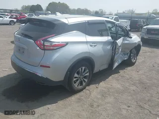 2016 Nissan Murano S with VIN 5N1AZ2MGXGN150011, listed as a IAAI auction lot 41887571 with 56,125 mi miles. Bid and sale history available at carsss.com. Image 4.