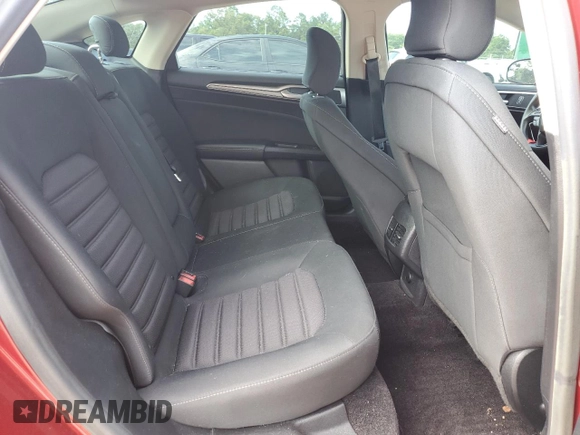 2017 Ford Fusion SE with VIN 3FA6P0HD0HR332955, listed as a Copart auction lot 58536145 with 43,064 mi miles and Salvage title. Bid and sale history available at DreamBid. Image 10.
