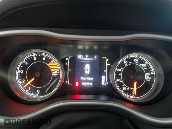 2018 Jeep Cherokee Latitude Plus with VIN 1C4PJLLX8JD510273, listed as a Copart auction lot 76242474 with 132,645 mi miles and Salvage Title. Bid and sale history available at carsss.com. Image 9.
