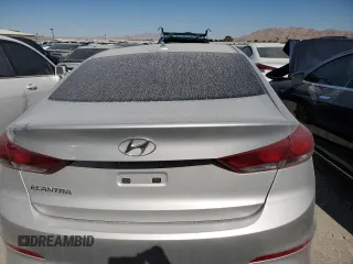2018 Hyundai Elantra Value Edition with VIN 5NPD84LF9JH345971, listed as a Copart auction lot 42875605 with Not Provided miles and Salvage Title. Bid and sale history available at DreamBid. Image 6.