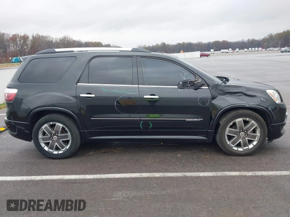 2012 GMC Acadia Denali with VIN 1GKKVTED1CJ330479, listed as a IAAI auction lot 40865663 with 215,430 mi miles. Bid and sale history available at carsss.com. Image 14.