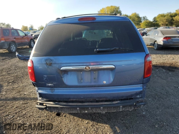 2007 Chrysler Town & Country LWB Touring with VIN 2A4GP54L57R125033, listed as a Copart auction lot 74336714 with 201,984 mi miles and Salvage Title. Bid and sale history available at carsss.com. Image 6.