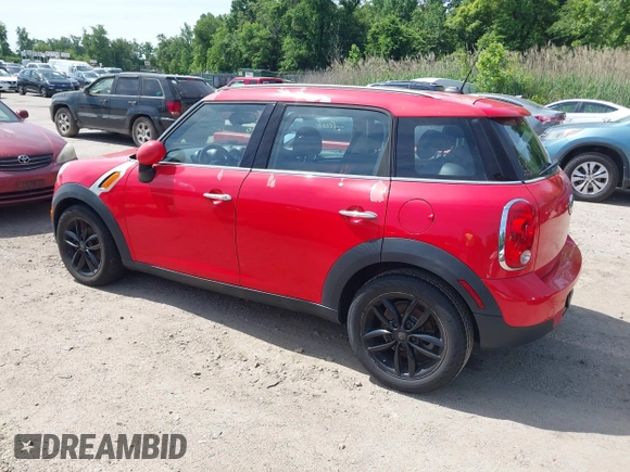 2012 MINI Countryman z VIN WMWZB3C50CWM03467, wystawiony jako IAAI lot #42318106 z przebiegiem 163 289 mil mil oraz . Historia ofert i sprzedaży dostępna na DreamBid. Obrazek 3.