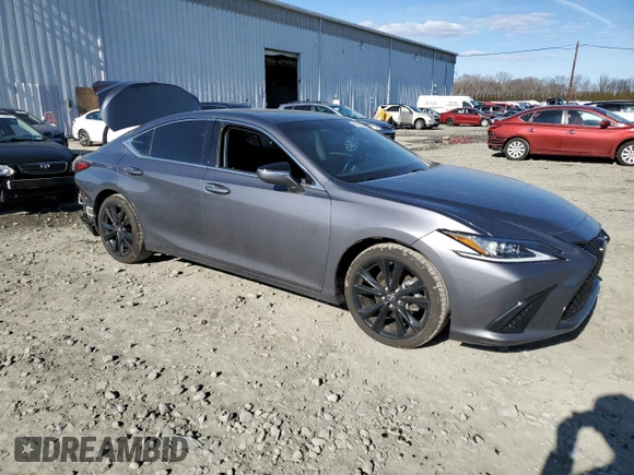 2021 Lexus ES with VIN 58ADZ1B13MU082893, listed as a Copart auction lot 47196845 with 88,342 mi miles and Salvage Title. Bid and sale history available at carsss.com. Image 4.