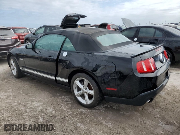 2011 Ford Mustang GT with VIN 1ZVBP8FF2B5155683, listed as a Copart auction lot 74577074 with Not Provided miles and Non Repairable. Bid and sale history available at DreamBid. Image 2.