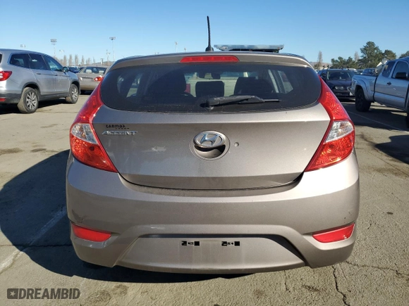 2014 Hyundai Accent GS with VIN KMHCT5AE1EU157401, listed as a Copart auction lot 87669115 with 139,984 mi miles and Salvage Title. Bid and sale history available at carsss.com. Image 6.