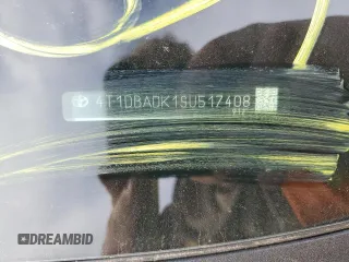 2025 Toyota Camry LE с VIN 4T1DBADK1SU517408, выставлен на аукционе Copart как лот 49712205 с пробегом 3 700 миль миль и Списание • Salvage title. История ставок и продаж доступна на DreamBid. Изображение 13.