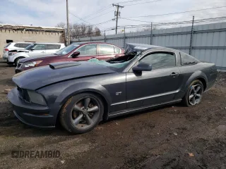 2008 Ford Mustang GT Deluxe with VIN 1ZVHT82H085100848, listed as a Copart auction lot 50249665 with 176,260 mi miles and Salvage Title. Bid and sale history available at carsss.com. Image 1.
