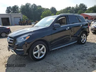 2018 Mercedes-Benz GLE 350 with VIN 4JGDA5HB6JB127158, listed as a Copart auction lot 61422425 with 68,048 mi miles and Salvage title. Bid and sale history available at DreamBid. Image 1.
