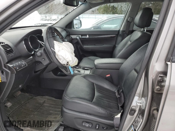2013 Kia Sorento EX with VIN 5XYKUDA21DG319556, listed as a Copart auction lot 43844915 with 206,500 mi miles and Salvage Title. Bid and sale history available at carsss.com. Image 7.