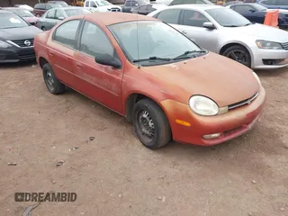 2000 Dodge Neon Highline with VIN 1B3ES46C4YD637892, listed as a IAAI auction lot 41170702 with 182,881 mi miles. Bid and sale history available at carsss.com. Image 1.