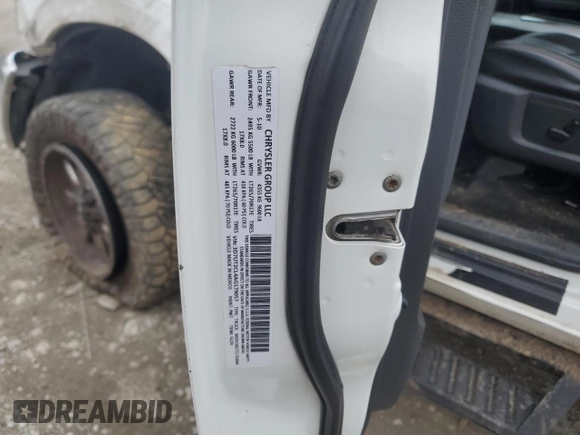 2010 Dodge 2500 SLT with VIN 3D7UT2CL4AG179057, listed as a Copart auction lot 85388744 with 253,064 mi miles and Salvage Title. Bid and sale history available at DreamBid. Image 15.
