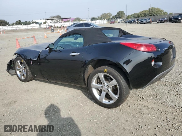 2007 Pontiac Solstice z VIN 1G2MB35B97Y117728, wystawiony jako Copart lot #87267724 z przebiegiem Nie podano mil oraz Szkoda całkowita • Salvage title. Historia ofert i sprzedaży dostępna na DreamBid. Obrazek 2.