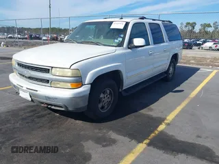 2002 Chevrolet Suburban LS z VIN 3GNEC16Z82G322514, wystawiony jako IAAI lot #41447976 z przebiegiem 224 486 mil mil oraz . Historia ofert i sprzedaży dostępna na DreamBid. Obrazek 2.
