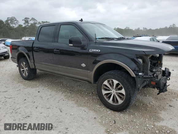 2019 Ford F-150 XL with VIN 1FTEW1E47KFC11931, listed as a Copart auction lot 51144795 with 125,831 mi miles and Salvage Title. Bid and sale history available at carsss.com. Image 4.