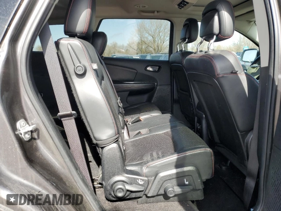 2015 Dodge Journey R/T with VIN 3C4PDDEG4FT655547, listed as a Copart auction lot 51601945 with 93,353 mi miles and Salvage Title. Bid and sale history available at DreamBid. Image 11.