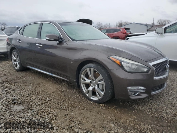 2017 Infiniti Q70 3.7 with VIN JN1BY1PR9HM210552, listed as a Copart auction lot 47819325 with 50,847 mi miles and Salvage title. Bid and sale history available at DreamBid. Image 4.
