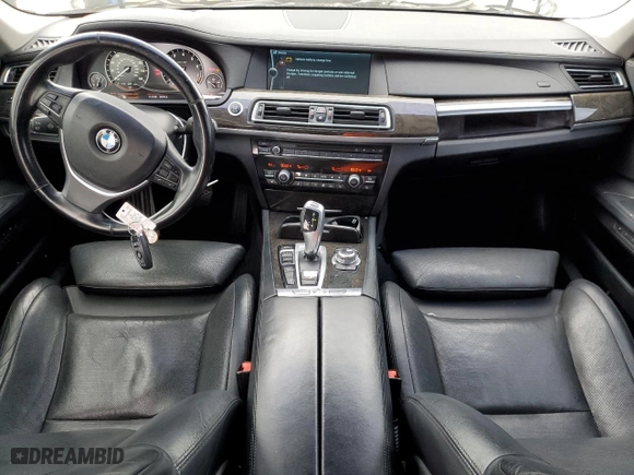 2012 BMW 7 Series 750i xDrive with VIN WBAKC6C56CDX99416, listed as a Copart auction lot 47845335 with 114,198 mi miles and Salvage Title. Bid and sale history available at carsss.com. Image 8.