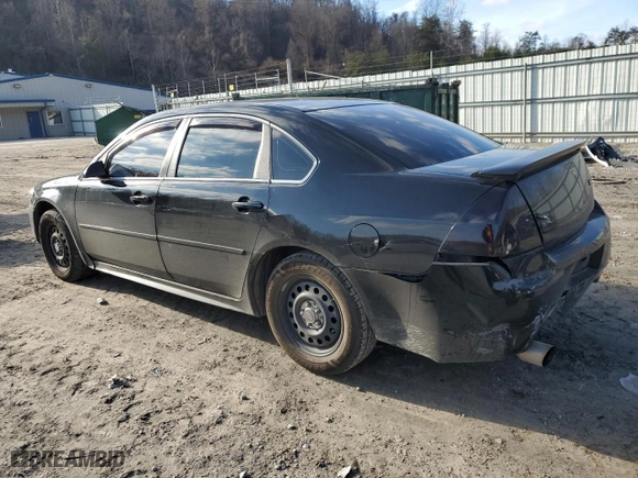 2010 Chevrolet Impala Police Police with VIN 2G1WD5EM3A1220187, listed as a Copart auction lot 43980765 with 136,909 mi miles and Salvage Title. Bid and sale history available at carsss.com. Image 2.