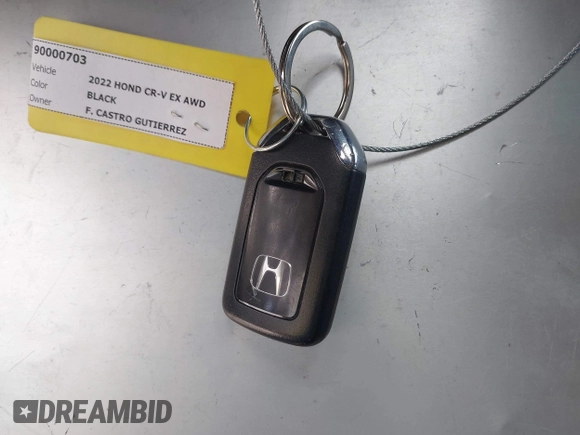 2022 Honda CR-V EX z VIN 5J6RW2H56NA011050, wystawiony jako IAAI lot #41906676 z przebiegiem 60 356 mil mil oraz . Historia ofert i sprzedaży dostępna na DreamBid. Obrazek 11.