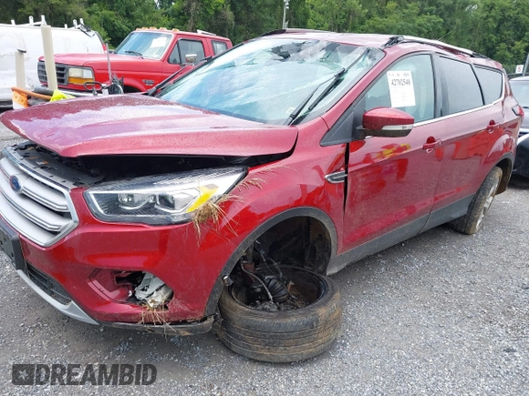 2019 Ford Escape Titanium with VIN 1FMCU9J97KUC08287, listed as a IAAI auction lot 42702548 with 45,207 mi miles and . Bid and sale history available at DreamBid. Image 17.